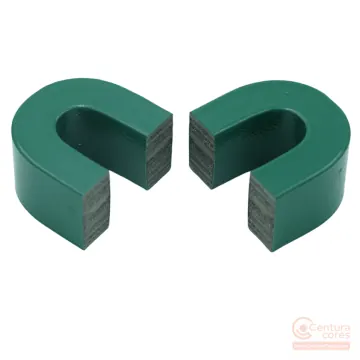 CenturaCores CCNC-09-09-32-15-28-51-002-MFGR nanocrystalline cut core lamination view showing stacked alloy ribbon edge profile.