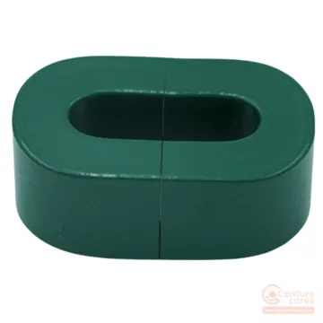 CenturaCores CCNC-10P8-13-40P5-25-35P5-62-002-MFGR nanocrystalline cut core assembled pair with protective epoxy coating for inductor and transformer designs.