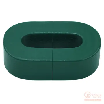 CenturaCores CCNC-11-12P5-29P5-20-35-53-002-MFGR nanocrystalline cut core assembled pair with protective epoxy coating for inductor and transformer designs.