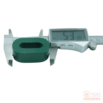 Digital caliper outer dimension measurement check on CenturaCores nanocrystalline cut core CCNC-11-12P5-29P5-20-35-53-002-MFGR.