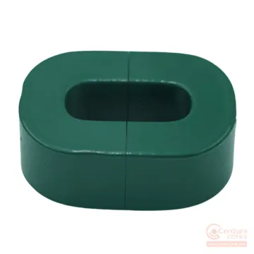 CenturaCores CCNC-19-24-83-35-63P5-122-002-MFGR nanocrystalline cut core assembled pair with protective epoxy coating for inductor and transformer designs.