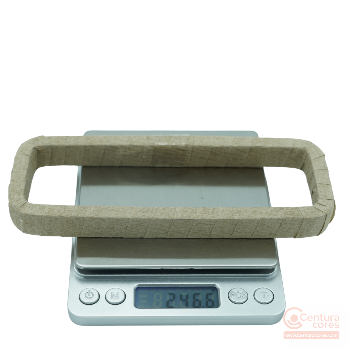 Scale check of CenturaCores CCNRE-045-150-060-165-015-STBN nanocrystalline rectangular core.