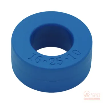 CenturaCores CCNT-025-016-010-MFBL nanocrystalline toroidal core, cased in protective plastic housing for common mode choke and transformer designs.